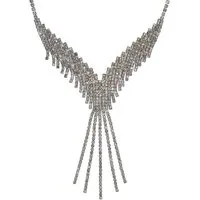 Firetti Collier Schmuck Geschenk Sparkling Ypsilon-Style, mit Glasstein