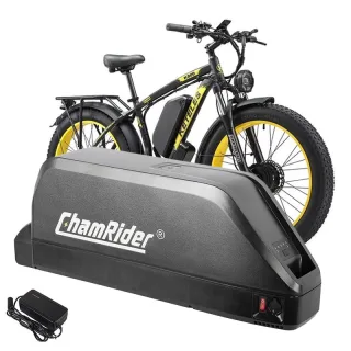 [EU Direct] ChamRider Polly C 48V 28.8Ah 1382.4Wh Downtube Electric Bike Battery - Powered by LG 21700 4800mAh Li-ion Ce