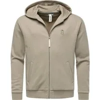 Ragwear Sweatjacke Natten EMB Weiche Herren Kapuzenjacke mit Stickerei