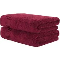 HAMMETEX Saunatuch Hammetex 2er Set extra große Saunatücher, Frottier (Packung, 2-St), 100% Baumwolle – Weich & Saugfähig – Luxuriöse Große Spa-Badetücher
