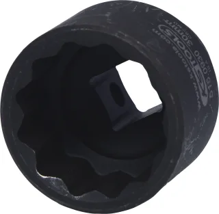 KS Tools 1/2" 12-kant-Kraft-Stecknuss, kurz - 515.0930