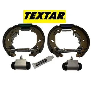 4 Textar Bremsbacken vormontiert mit Radzylinder Fiat Punto 188