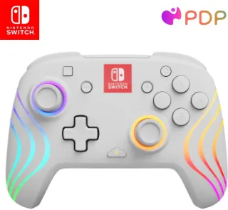 PDP Afterglow Wave Wireless Controller [Nintendo Switch] weiß