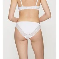Triumph Slip Lovely Micro Tai mit Spitzenbesatz