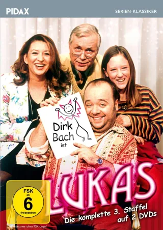 Lukas Staffel 3 / Weitere 12 Folgen der Comedyserie mit Dirk Bach (Pidax Serien-Klassiker) [2 DVDs]