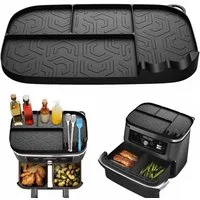 Agger Silikonform Airfryer Zubehör für Ninja AF400EU/AF451EU/AF500EU/DZ400EU, Heißluftfritteuse Zubehör Spülmaschinenfest