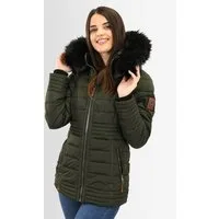 Navahoo Winterjacke Navahoo Umay Princess Damen Winter Steppjacke B900