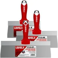 LEVEL5 Fassadenspachtel LEVEL5 Fassadenspachtel 3-Pack Stainless Steel 5-619