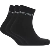 G-STAR Kurzsocken GROVE, 3 PACK ANKLE SPORTS SOCKS (Packung, 3-Paar) mit Logo-Jacquard