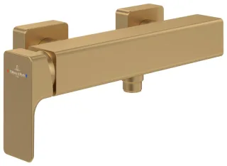 Villeroy & Boch Einhebel-Duscharmatur Subway 3.0 281x98x43mm Brushed Gold TVS11200100076