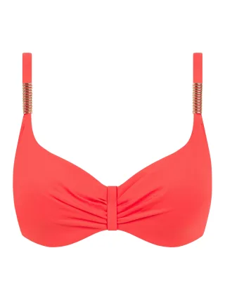 Chantelle Lingerie - Icon Bedeckender Bügel-BH bright coral - Gr. - 85F