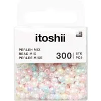 Rico Design Bastelperlen itoshii Perlen, 4mm, 300 Stück