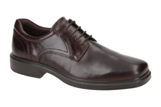 Ecco 50016402178 HELSINKI 2 Herrenschuhe Braun Mocha Echtleder Schn?rschuhe
