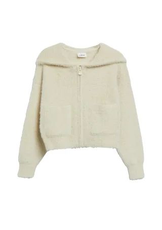 s.Oliver - Strickjacke beige - Gr. - 134