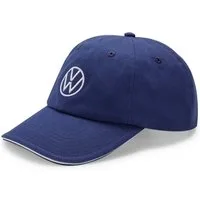 Volkswagen Schirmmütze VW Basecap New Volkswagen Cap mit gesticktem VW Logo, 100% Baumwolle, Kappe