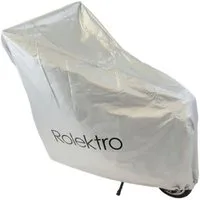 Rolektro Schutzplane Abdeckhülle für E-Joy 20/ Fun 20 Serie/ BT250 Silber (im Aufbewahrungsbeutel), Mit Gummizug vorne und Hinten