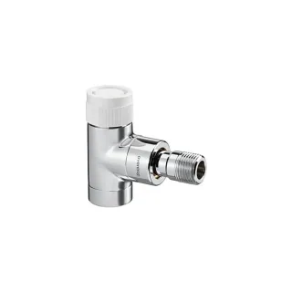 Oventrop Thermostatventil Baureihe E 1163052 1/2", Eck, verchromt