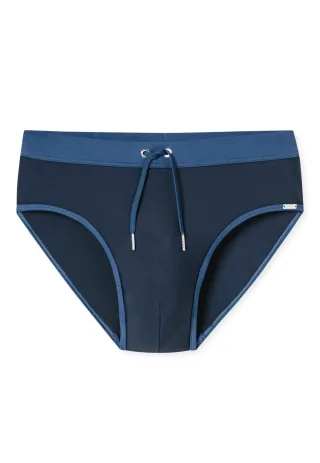 SCHIESSER - Badehose Slip Komfort nachtblau - Gr. - 7