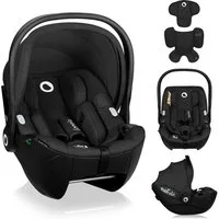 lionelo Autokindersitz MOXIE I-SIZE, ab: ab Geburt, bis: bis 18 Monaten, ab: 40 cm, bis: 87 cm, (Set ohne Basis), Memory Foam/Bambus/Dri-Seat/Magnetgurte/Lüftung