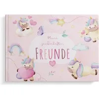 MeinBaby123® Tagebuch Freundebuch für Kinder, Freundschaftsalbum, Freundealbum Kindergarten und Schule, Freundschaftsbuch Hardcover