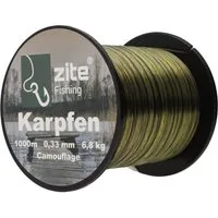 Zite Angelschnur Camouflage Karpfen Angelschnur 0,33mm - Nylonschnur mit 6,8g Tragkraft