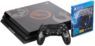 Sony PlayStation 4 Pro 1TB Star Wars Limited Edition [inkl. Star Wars Battlefront II Elite Trooper Deluxe Edition] schwarz