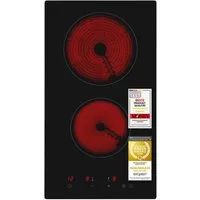 exquisit Elektro-Kochfeld, 3000 W Leistung, Glaskeramik Kochfeld, 120 cm Stromkabel