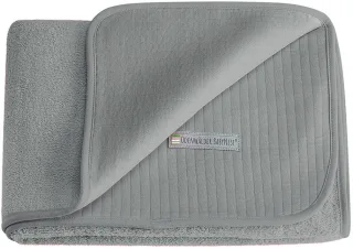 Odenwälder Frottee Schmusedecke grey