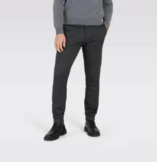 MAC - MAC JEANS - Griffin, Printed Jersey schwarz - Gr. - 32
