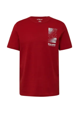 s.Oliver - T-Shirt rot - Gr. - L