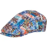 Balke Schiebermütze Sportmütze aus 100% Baumwolle mit multicolour Print