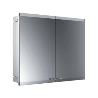 Emco Asis Evo Unterputz-Lichtspiegelschrank 939708114 800x700mm, 2-türig, ohne lightsystem, ohne Spiegelheizung