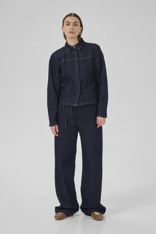 Jeanshemd MWFiluca Regular fit dark blue