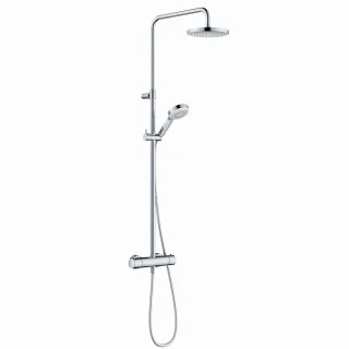 Kludi DIVE DIVE S 3S Thermostat Dual Shower System chrom, 6807905-00 6807905-00