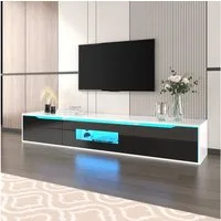 Celya TV-Schrank Hochglanz TV-Schrank mit LED-Beleuchtung 180 x 30 x 35cm