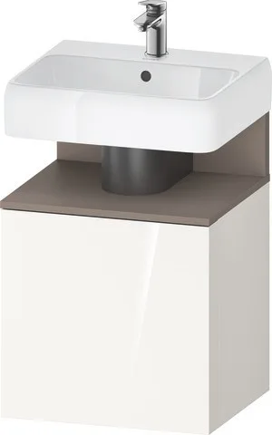 Duravit Qatego Waschtischunterbau wandhängend Weiß Hochglanz 490x420x645 mm - QA4077R43220000 QA4077R43220000