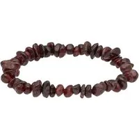 Lebensquelle Plus Perlenarmband Set Granat Splitterarmband