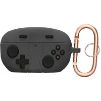 kwmobile Kopfhörer-Schutzhülle Design Schutzhülle für Sony WF-1000XM5 Hülle, TPU Silikon Case für Kopfhörer Ladecase stoßfestes Cover mit Karabiner