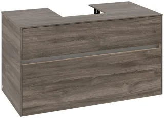 Villeroy & Boch Waschtischunterschrank Collaro C094B0 1000x548x500mm mit Beleuchtung Stone Oak C094B0RK