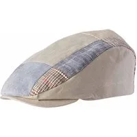 Gustav Müller Schiebermütze mit ausgefallenem Patchwork-Design