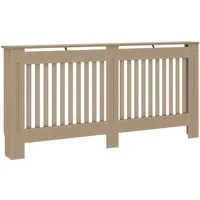 vidaXL Heizkörper Heizkörperverkleidung 172x19x81 cm Holzwerkstoff