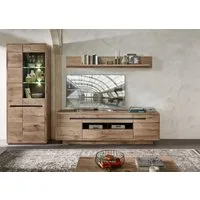 Innostyle Wohnwand BELLANO, (Komplett-Set, 3-St), inkl. LED-Beleuchtung