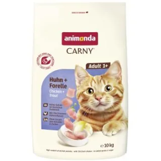 animonda Carny Trockenfutter Katze Adult Huhn und Forelle 2x10 kg