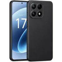 CoolGadget Handyhülle Black Series Handy Hülle für Xiaomi 17 6,3 Zoll, Edle Silikon Schlicht Robust Schutzhülle für Xiaomi 17 Hülle