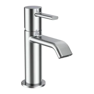 LAUFEN Waschtischarmatur MEDA Festauslauf Ausladung 95 mm ohne Ablaufventil chrom HF506602100000