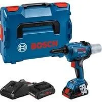 Akku-Nietpistole GRG 18V-16 C Professional, 18Volt blau/schwarz, 2x Li-Ion Akku ProCORE18V 4,0Ah, in L-BOXX