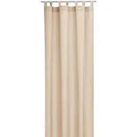 Bestlivings Vorhang (1 St), Schlaufen, blickdicht, Gardine 140x245cm - Leinen Optik - Schlaufen / Kräuselband