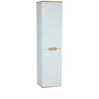 Vitra Sento Hochschrank, Türanschlag links, Weiß Matt, 61375 61375