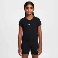 Nike Sportswear Sweatshirt G NSW TEE SS SLIM MOD CROP für Jugendliche, sportlich, schmal geschnitten