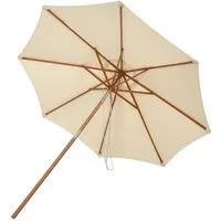 COSTWAY Sonnenschirm, Ø270/Ø300cm Balkonschirm, neigbar, UV-beständig